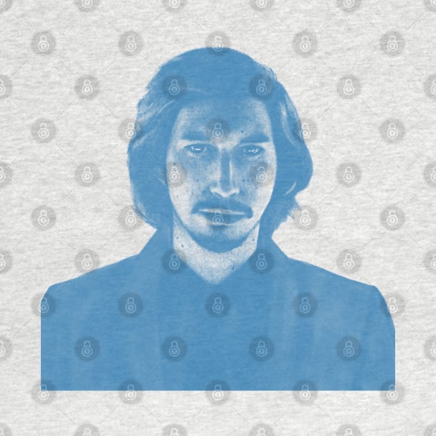 Adam Driver in Blue by fiatluxillust